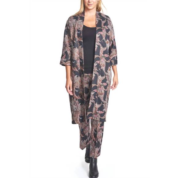 NEW VILAGALLO niva knit kimono - Picture 1 of 2